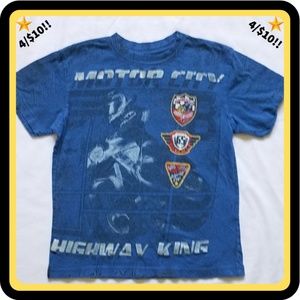 🌟4/$10🌟 Blue "Motor City Highway King" Shirt